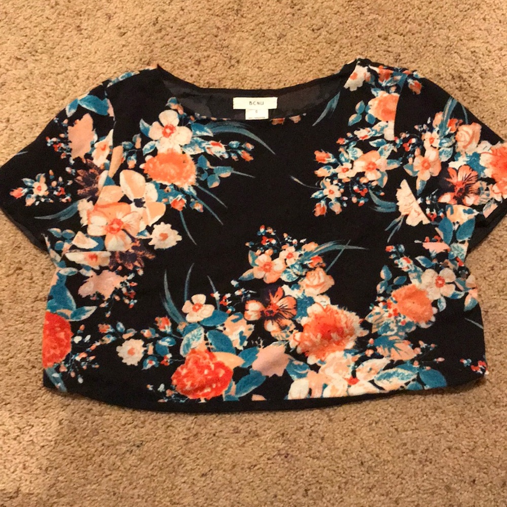 Floral Crop Top | S